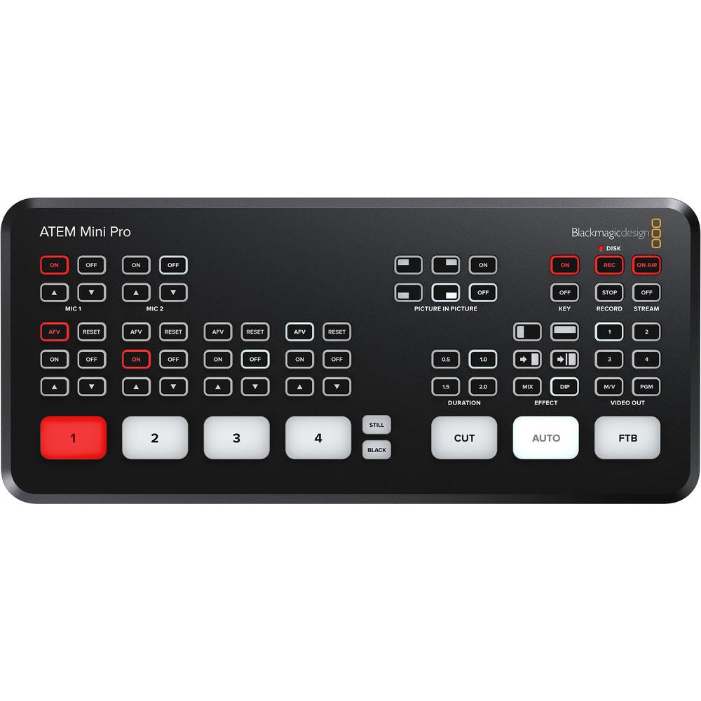 Blackmagic Design ATEM Mini PRO HDMI Live Streaming Camera Switcher