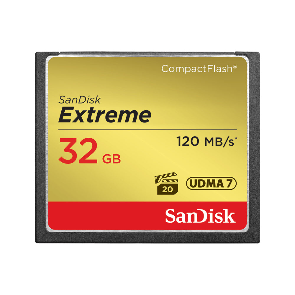 SanDisk Extreme Compact Flash 64GB – 120MB/s