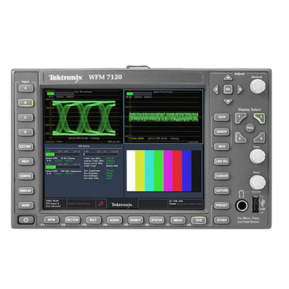 TEKTRONIX WFM 7120 HD/SD/Analogue Waveform Monitor