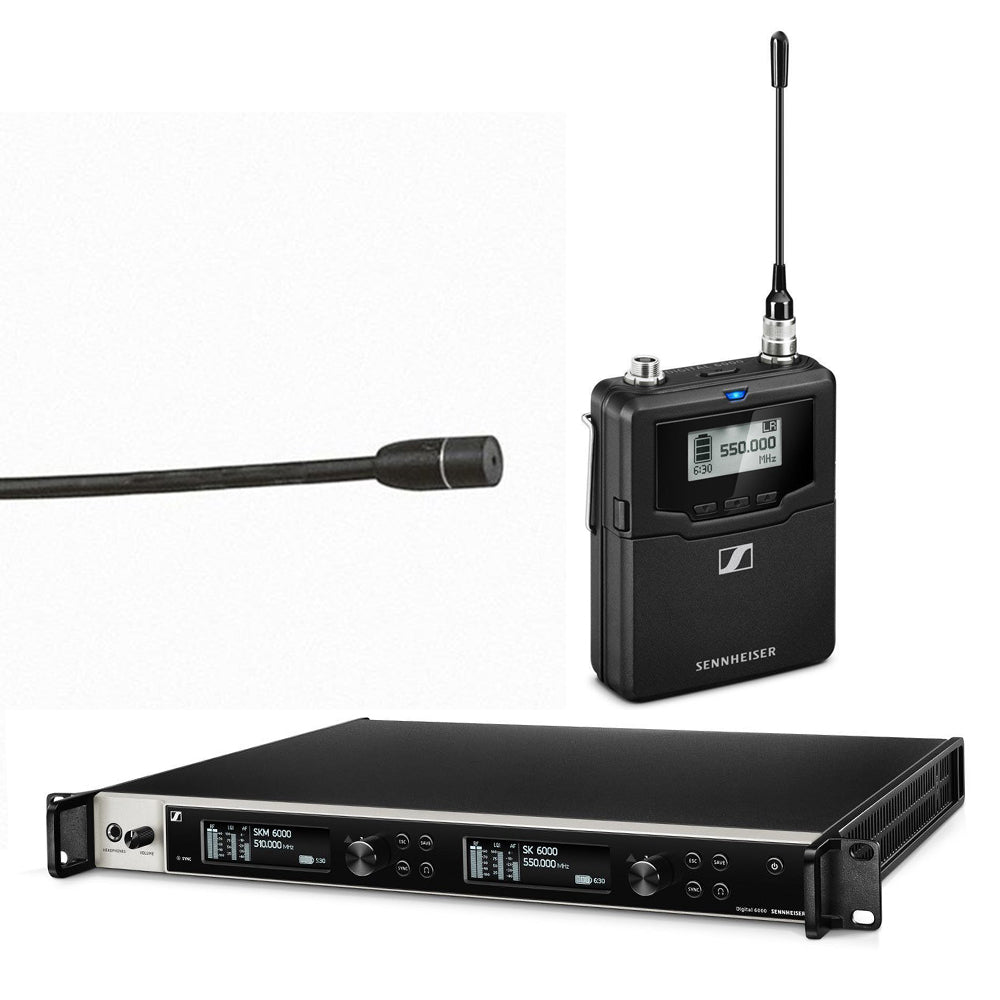 Sennheiser Professional 6000 Wireless Lapel Microphone