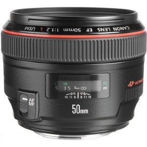 Canon EF 50mm f/1.2L USM FF Lens